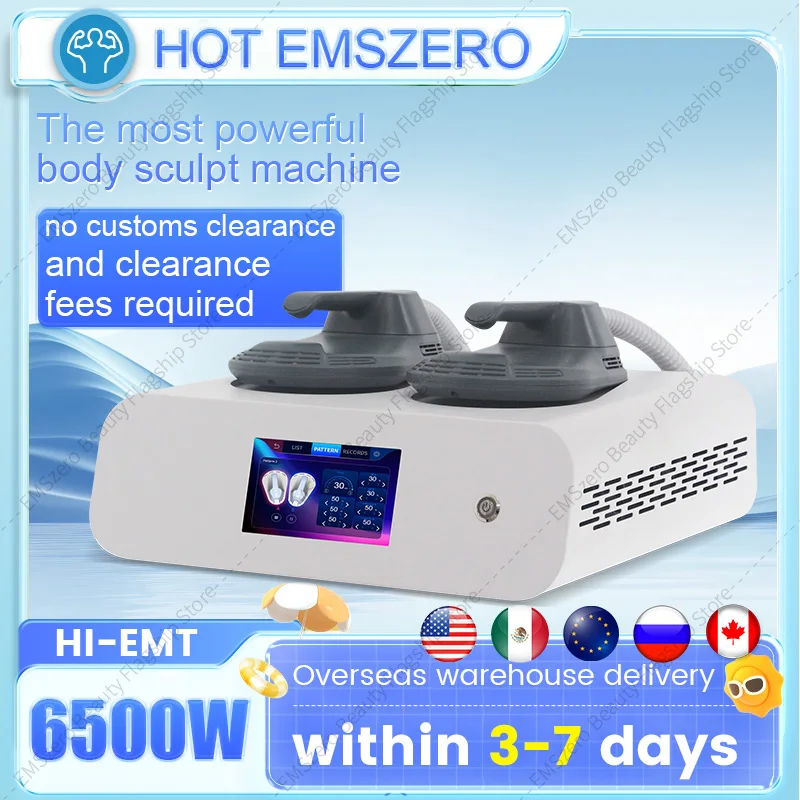 Professional 6500W RF EMSzero NEO Machine Hi-EMT Body Sculpting Fat Burning EMS Slimming Beauty Equipment
Professional 6500W RF EMSzero NEO Machine Hi-EMT Body Sculpting Fat Burning EMS Slimming Beauty Equipment