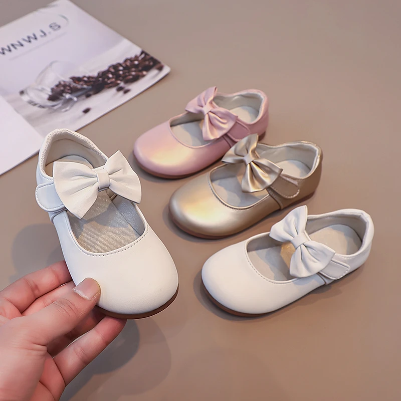 Spring Autumn Girls Leather Shoes Sweet Bow Children Party Mary Jane Shoes Wedding Daily Wear Kids Princess Ballet Flat Shoes
Spring Autumn Girls Leather Shoes Sweet Bow Children Party Mary Jane Shoes Wedding Daily Wear Kids Princess Ballet Flat Shoes