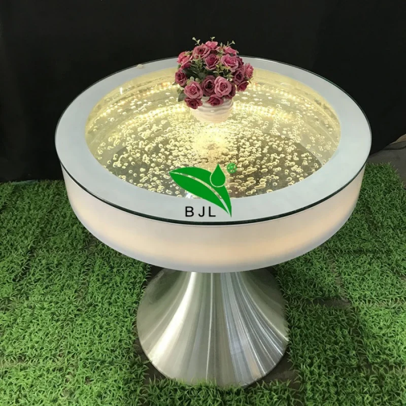 Customized. wedding luminous led bubble tabletop small round restaurant tables
Customized. wedding luminous led bubble tabletop small round restaurant tables