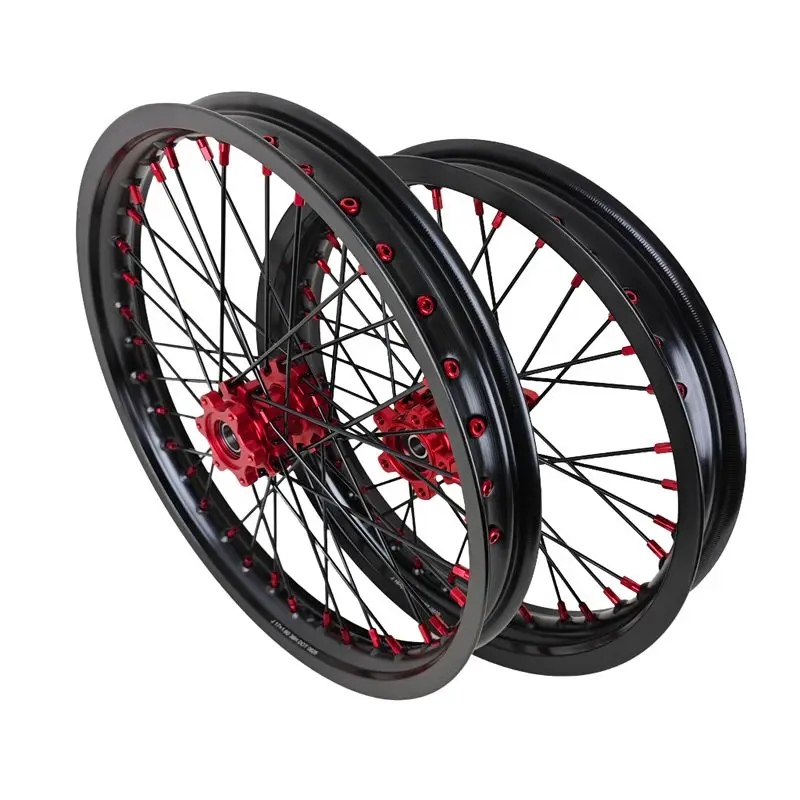 Hot-selling for E-Ride Pro 3.0/SR 19*1.6 Aluminum Alloy Anodized New Electric Motorcycle Wheels Black Red Replacement/Repair
Hot-selling for E-Ride Pro 3.0/SR 19*1.6 Aluminum Alloy Anodized New Electric Motorcycle Wheels Black Red Replacement/Repair