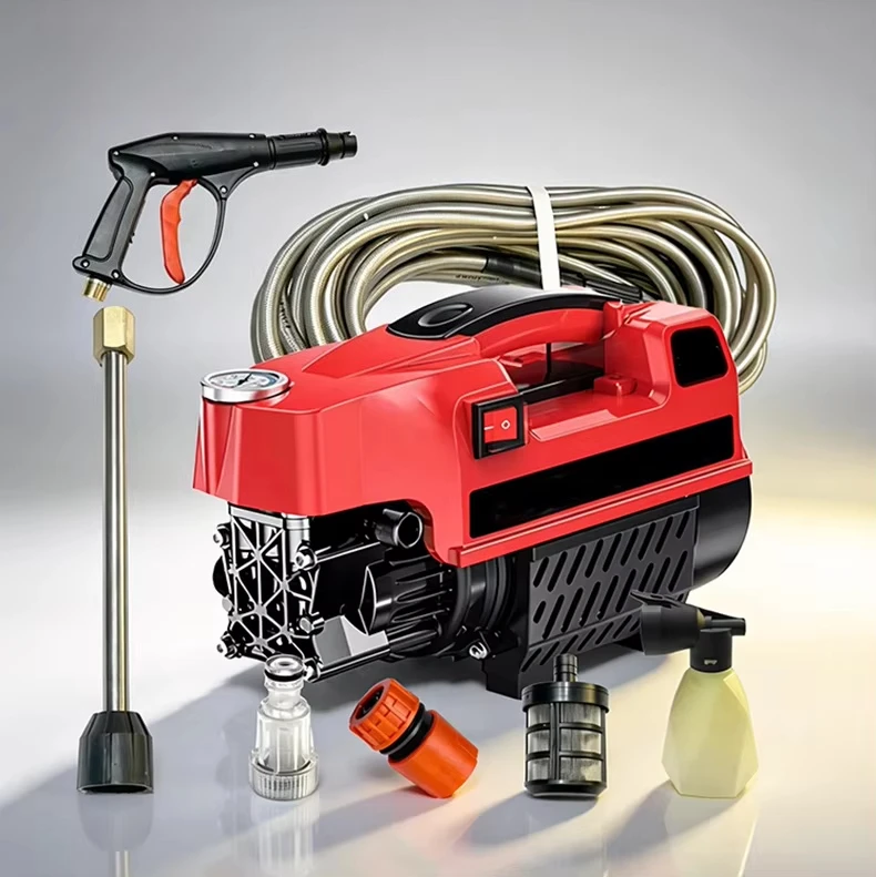 Household waterproof mini portable household 220V handheld automatic high pressure car washing machine, suitable for home
Household waterproof mini portable household 220V handheld automatic high pressure car washing machine, suitable for home