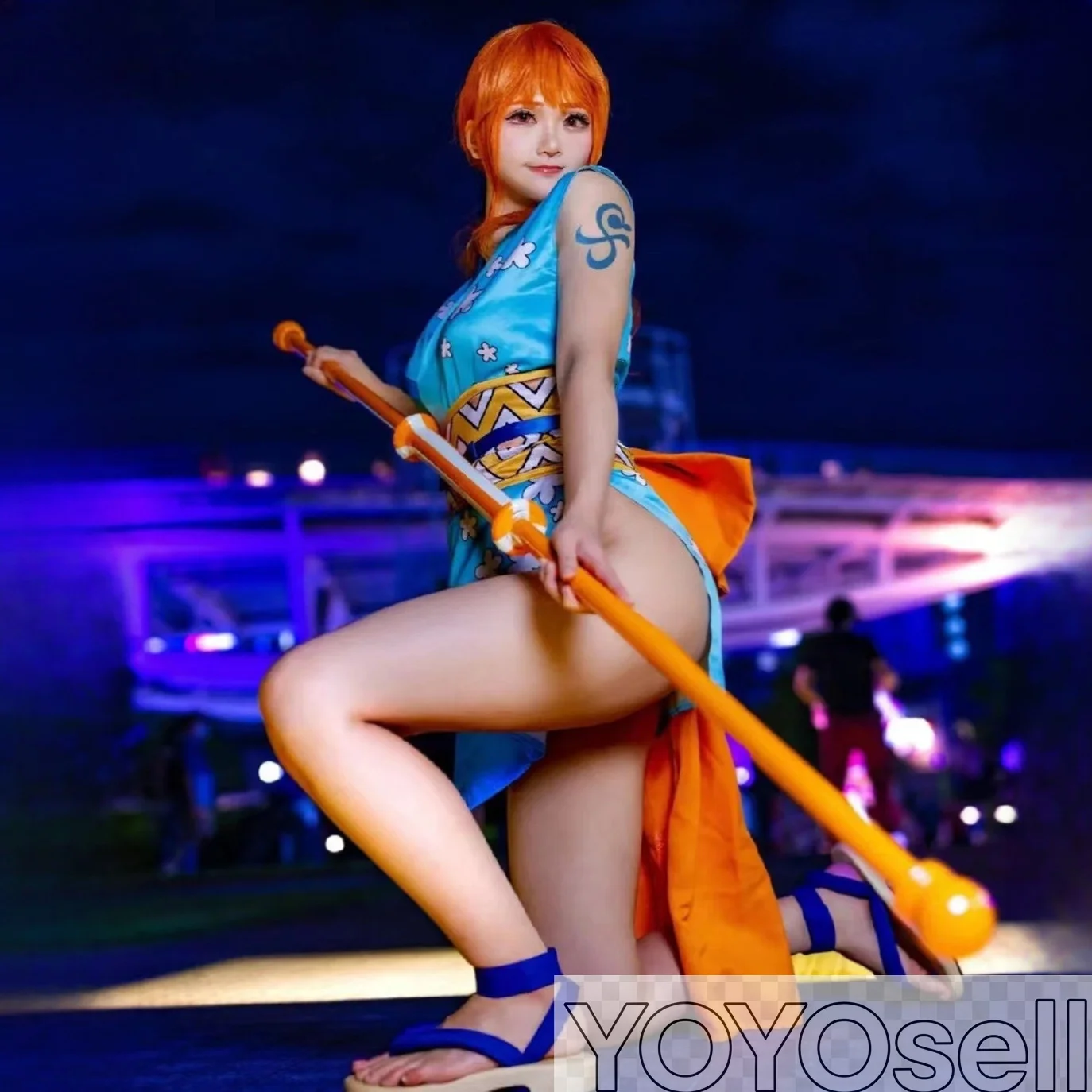 Nami Wano Arc Kimono Style Cosplay Costume Anime Halloween Carnival Outfits
Nami Wano Arc Kimono Style Cosplay Costume Anime Halloween Carnival Outfits
