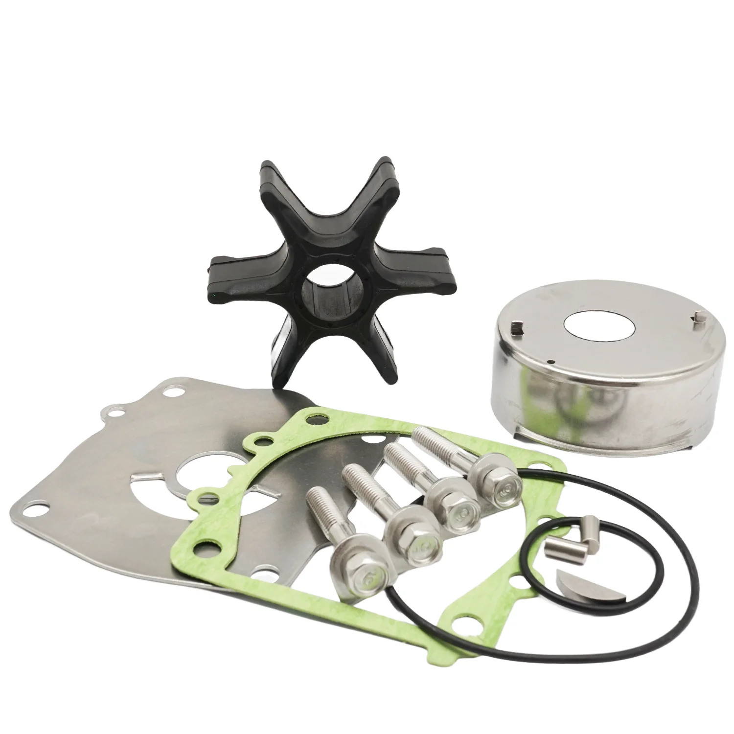 Water Pump Impeller Repair Service Kit for Yamaha Marine 150 175 200 225 HP 150A 150C 150E Outboard Engines 6G5-W0078-00 888687
Water Pump Impeller Repair Service Kit for Yamaha Marine 150 175 200 225 HP 150A 150C 150E Outboard Engines 6G5-W0078-00 888687