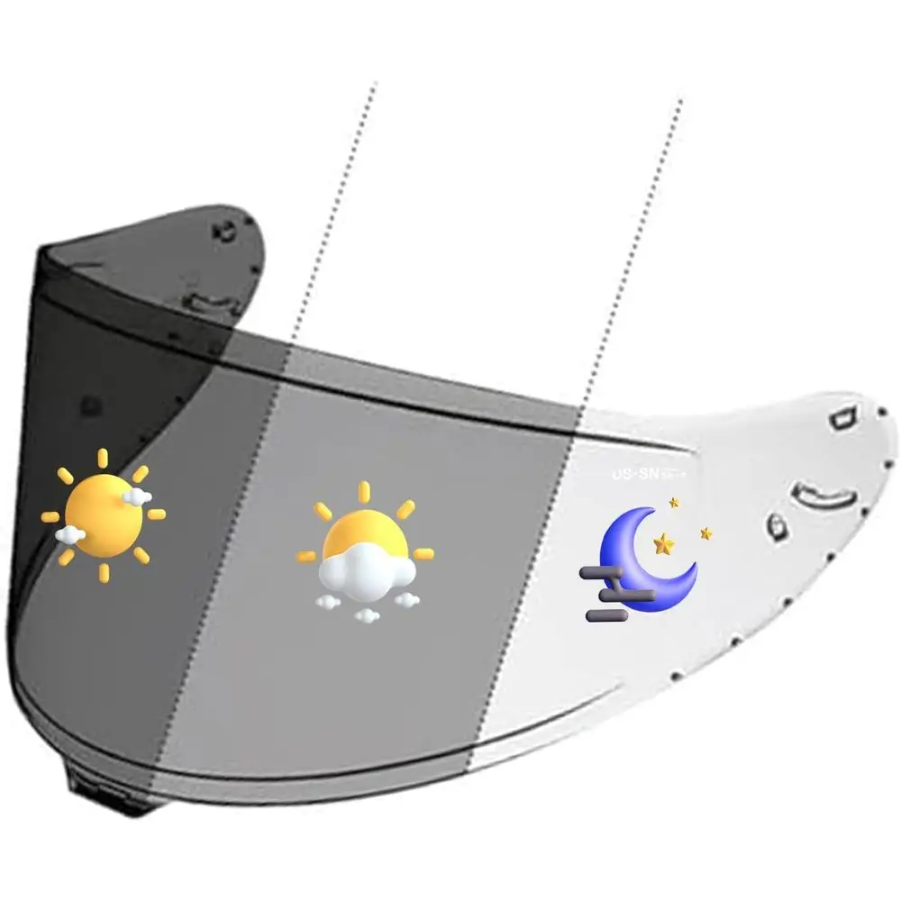 Photochromic Motorcycle Helmet Visor Replacement for R1400 X15 Models
Photochromic Motorcycle Helmet Visor Replacement for R1400 X15 Models