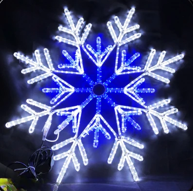 Custom design Holiday decoration led neon Christmas large snowflake lights blue white outdoor
Custom design Holiday decoration led neon Christmas large snowflake lights blue white outdoor