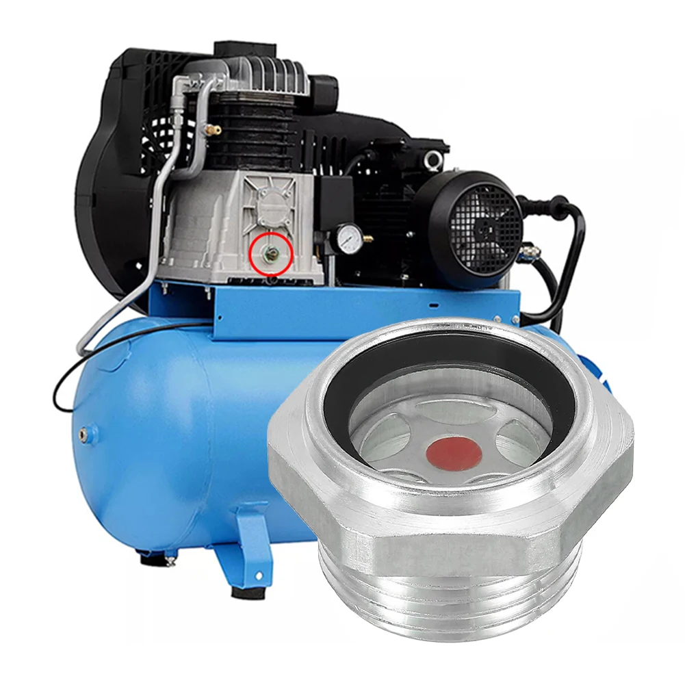 Air Compressor Oil Sight Glass 3/4" NPT Aluminum Alloy Oil Level Gauge Sight Glass For Numerical Control Air Compressor
Air Compressor Oil Sight Glass 3/4" NPT Aluminum Alloy Oil Level Gauge Sight Glass For Numerical Control Air Compressor