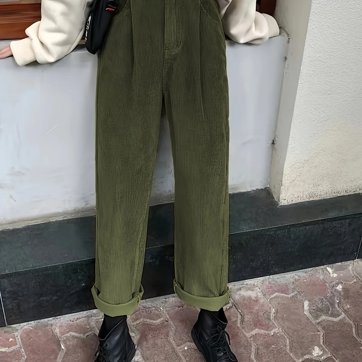 2026women's New Fashion Trend Casual Comfortable Temperament Loose Basic Style Versatile Solid Color Straight Trousers for Women
2026women's New Fashion Trend Casual Comfortable Temperament Loose Basic Style Versatile Solid Color Straight Trousers for Women