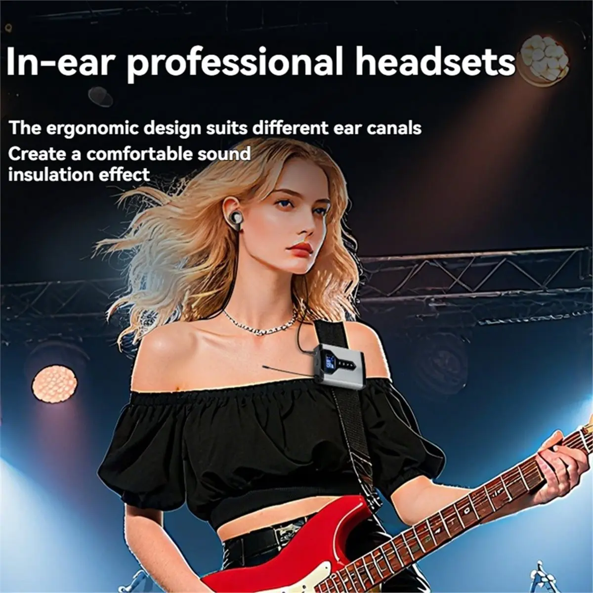 Перфокуальная беспроводная система внутриканального монитора Портативный передатчик и приемник с перезаряжаемым устройством для выступления на сцене A
Перфокуальная беспроводная система внутриканального монитора Портативный передатчик и приемник с перезаряжаемым устройством для выступления на сцене A