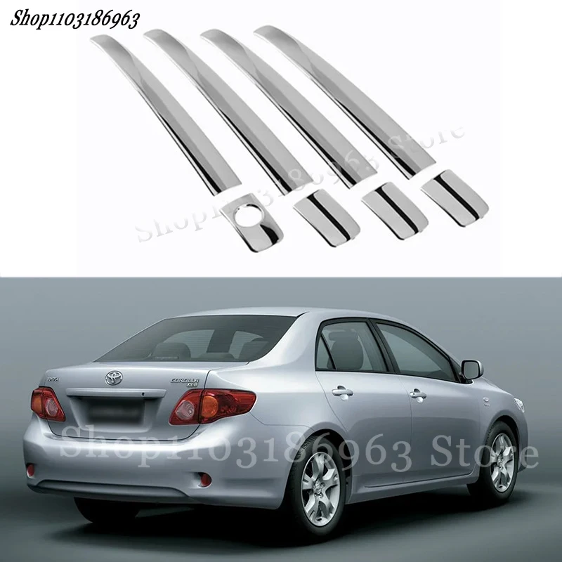 Глянцевая черная наклейка на крышку дверной ручки, отделка для Toyota Corolla 2008-2013, автомобильная наклейка Axio Altis, аксессуары для внешних деталей
Глянцевая черная наклейка на крышку дверной ручки, отделка для Toyota Corolla 2008-2013, автомобильная наклейка Axio Altis, аксессуары для внешних деталей