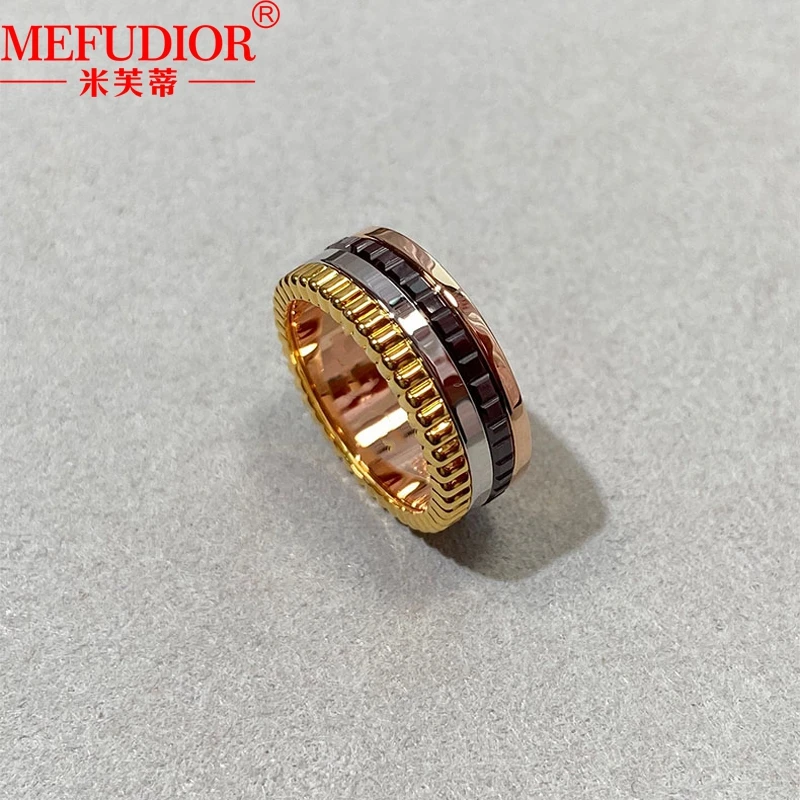 925 Sterling Silver Wedding Brand For Women And Men High Quality White\Black Ceramics Can Rotate Ring Luxury Jewelry Party Gifts
925 Sterling Silver Wedding Brand For Women And Men High Quality White\Black Ceramics Can Rotate Ring Luxury Jewelry Party Gifts