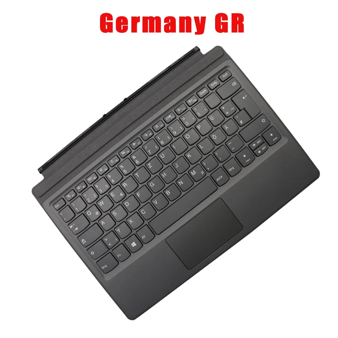 Клавиатура для ноутбука без подсветки для Lenovo Ideapad Miix 520 510 Miix 520-12IKB Miix 510-12ISK Miix 510-12IKB, серая 
Клавиатура для ноутбука без подсветки для Lenovo Ideapad Miix 520 510 Miix 520-12IKB Miix 510-12ISK Miix 510-12IKB, серая