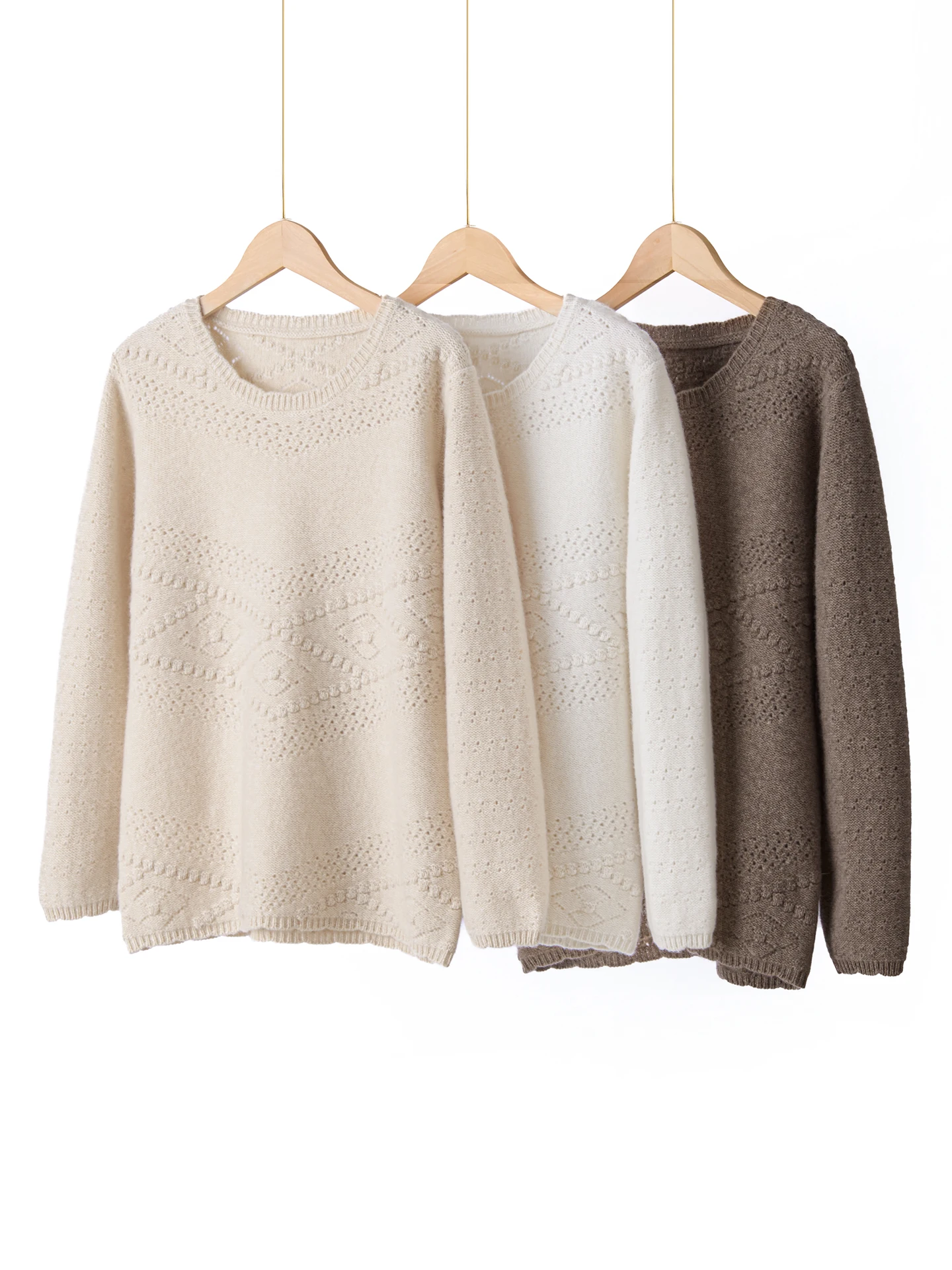 New Fashion Autumn Winter Woman Sweater Luxury Female 100% Merino Wool Knitted Pullover Cashmere Lady Long Sleeve Clothing Tops
New Fashion Autumn Winter Woman Sweater Luxury Female 100% Merino Wool Knitted Pullover Cashmere Lady Long Sleeve Clothing Tops