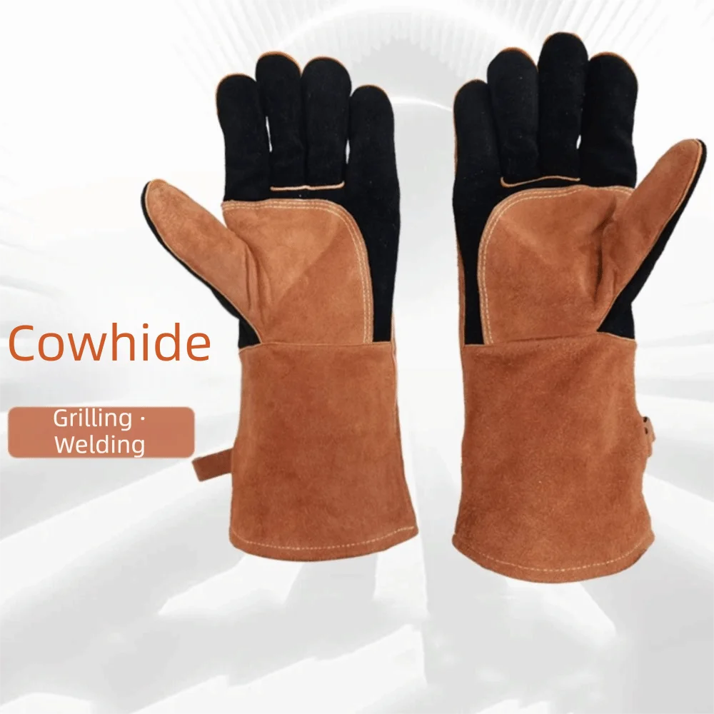 Heat-Resistant Electric Welding Gloves Anti-Splash Thick Insulating Welding Gloves Long-Term Protective Wear-Resistant
Heat-Resistant Electric Welding Gloves Anti-Splash Thick Insulating Welding Gloves Long-Term Protective Wear-Resistant