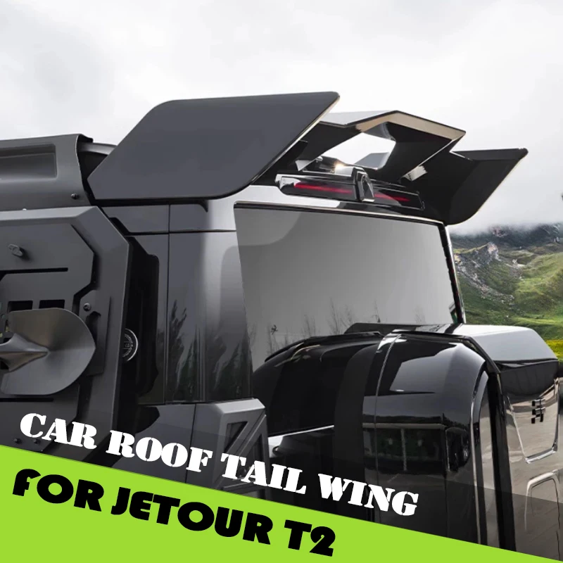 Car Roof Tail Wing Fit for Jetour Traveler T2 2023 2024 2025 Modified Car Rear Spoiler Fixed Wing MC-R Tail Wing Car Accessories
Car Roof Tail Wing Fit for Jetour Traveler T2 2023 2024 2025 Modified Car Rear Spoiler Fixed Wing MC-R Tail Wing Car Accessories