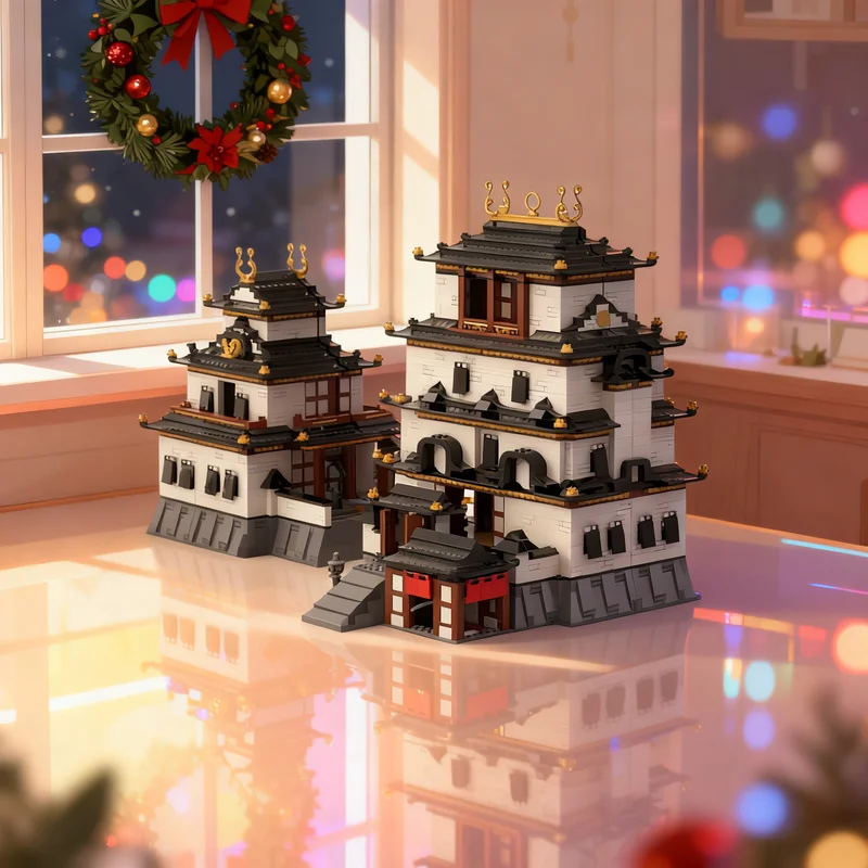 5238pcs MOC Samurai Stronghold Castle Model Building blocks Construction Christmas gifts toy creative DIY idea Education Brick
5238pcs MOC Samurai Stronghold Castle Model Building blocks Construction Christmas gifts toy creative DIY idea Education Brick