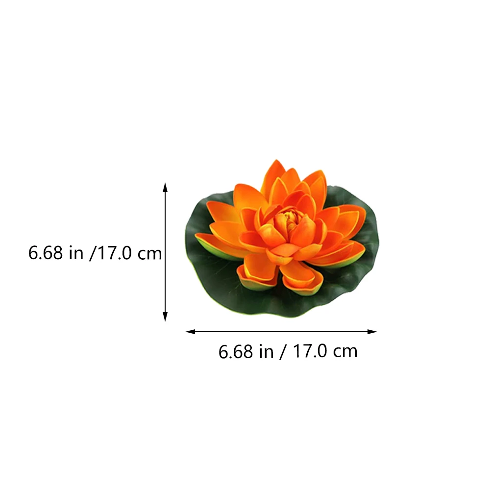 6Pcs Artificial Lotus Simulation Floating Water Decorative Flowers Lifelike Emulated Lotus Dance Props
6Pcs Artificial Lotus Simulation Floating Water Decorative Flowers Lifelike Emulated Lotus Dance Props
