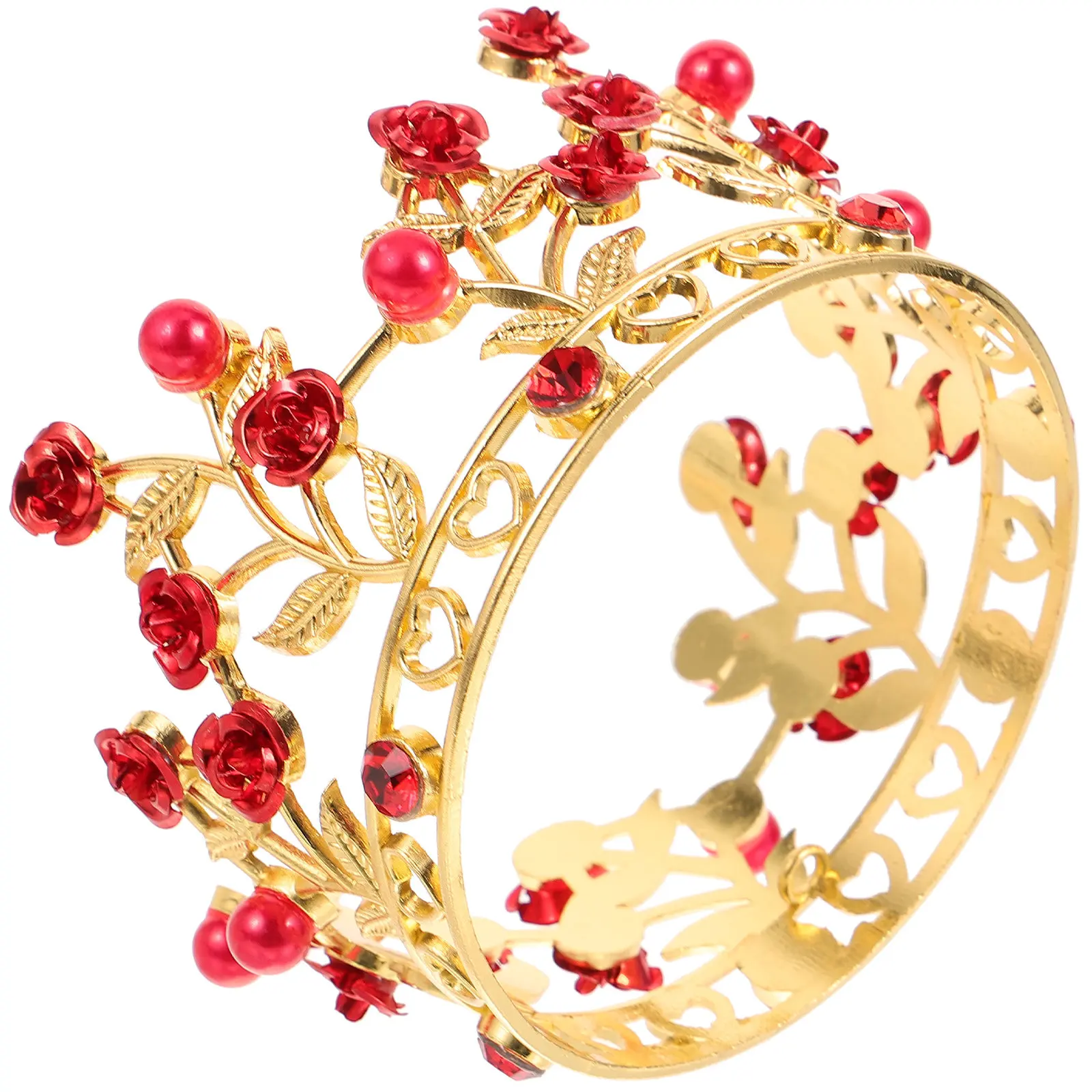 Блестящая корона-тиара в стиле барокко со стразами для женщин и девушек: свадебный головной убор, украшение для дня рождения, помолвки, церемоний, костюмов и косплея
Блестящая корона-тиара в стиле барокко со стразами для женщин и девушек: свадебный головной убор, украшение для дня рождения, помолвки, церемоний, костюмов и косплея