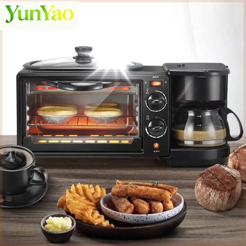 Станция для завтрака 3-в-1, 110 В: духовка, кофеварка и тостер для сэндвичей, многофункциональная для домашнего офиса
Станция для завтрака 3-в-1, 110 В: духовка, кофеварка и тостер для сэндвичей, многофункциональная для домашнего офиса