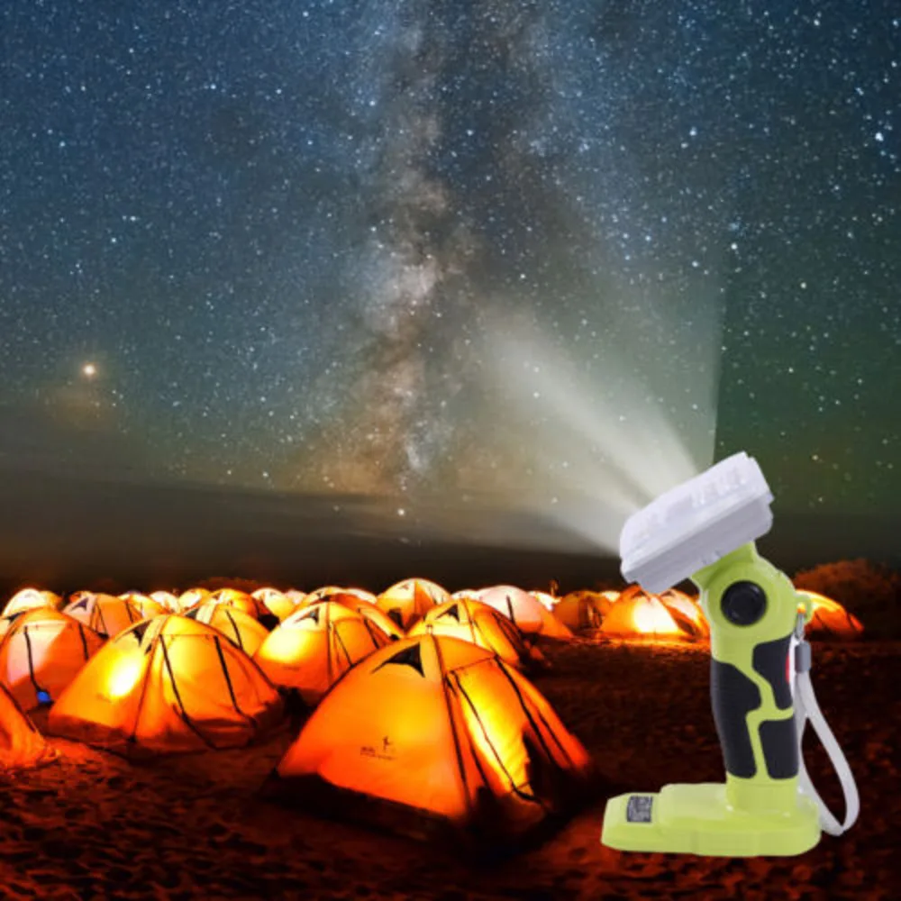 Portable Adjustable Angle 18W LED Work Light 2000LM Zinc Alloy Flashlight Spotlight W/ 3 Modes Pivoting Head Indoor&outdoor Use
Portable Adjustable Angle 18W LED Work Light 2000LM Zinc Alloy Flashlight Spotlight W/ 3 Modes Pivoting Head Indoor&outdoor Use