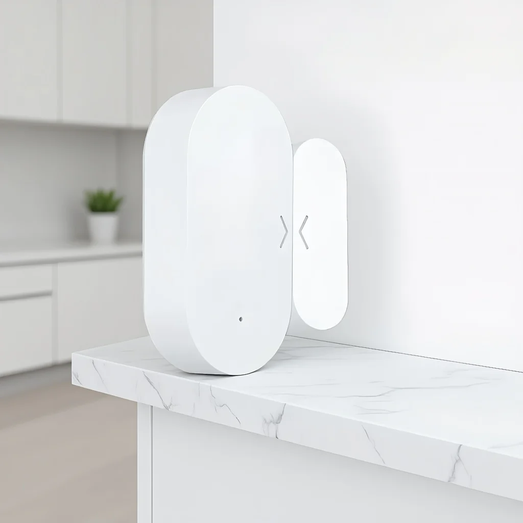 Wireless Magnetic Door & Window Sensor for Smart HomeMagnetic Detection Door Alarm AutomationSmart Security Device