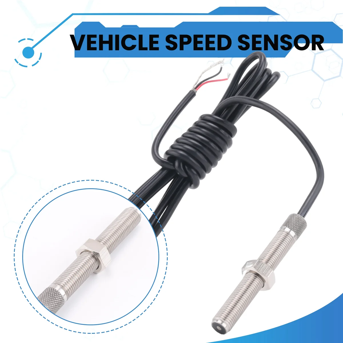 #538Z Generator Speed Sensor, Pickup Accessories MSP6729 for Generator Set (black & silver)
#538Z Generator Speed Sensor, Pickup Accessories MSP6729 for Generator Set (black & silver)
