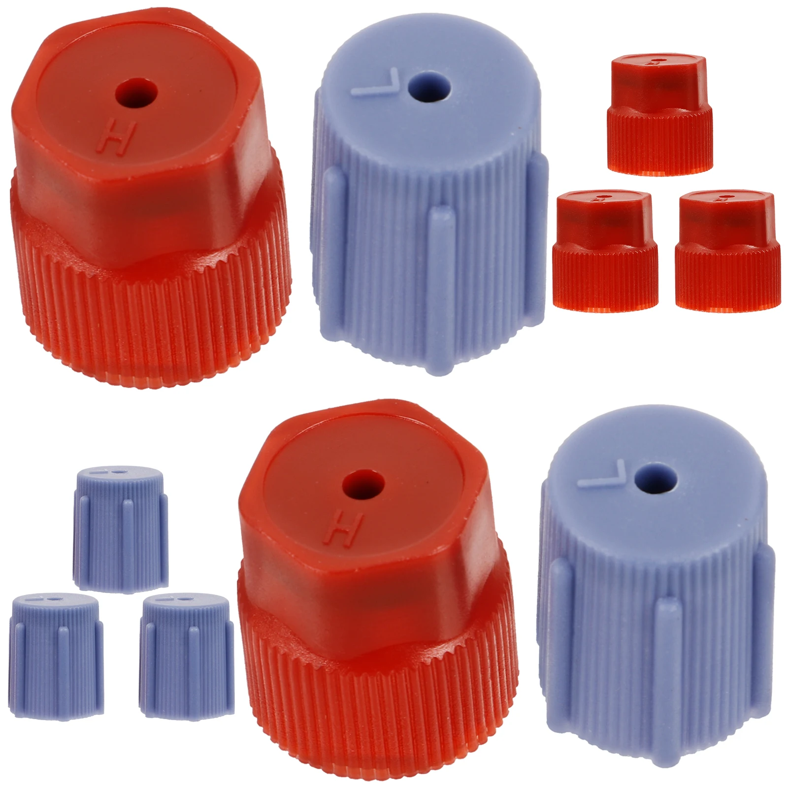 1 set Air Conditioning Repair Parts Charging Port Caps Low High Pressure Leakproof ABS Durability Vehicle Conditioner Valve Core
1 set Air Conditioning Repair Parts Charging Port Caps Low High Pressure Leakproof ABS Durability Vehicle Conditioner Valve Core