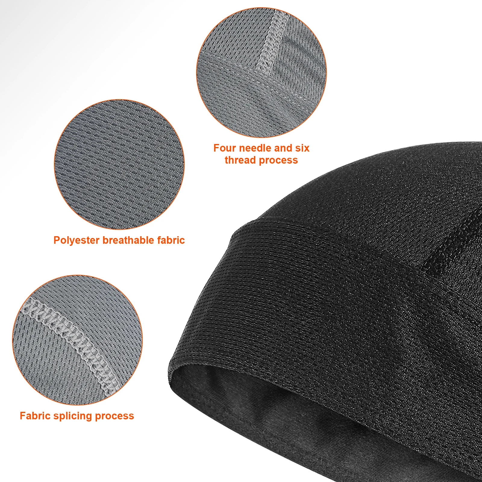 2 pcs Breathable Cap Bandana Skull Do Rag Skull Cap For Men Mens Head Head Bandana Men Cover Dew Rags Black Grey
2 pcs Breathable Cap Bandana Skull Do Rag Skull Cap For Men Mens Head Head Bandana Men Cover Dew Rags Black Grey