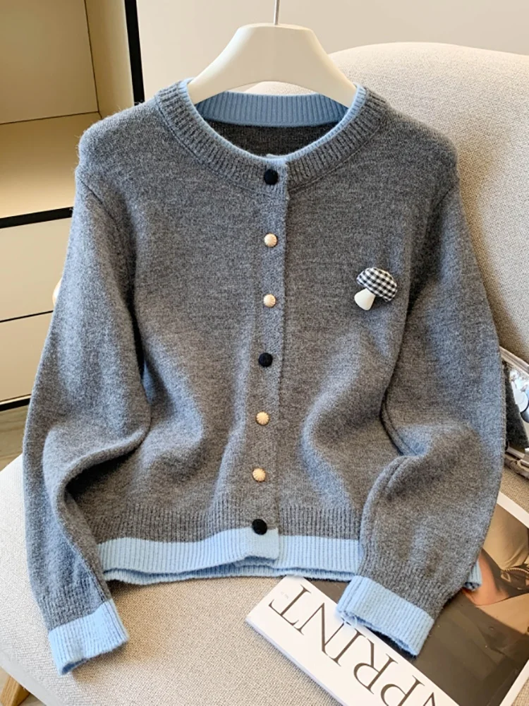 ay Knitted Sweater Women's Loose Autumn Winter New Sle Musoom Unique Color Blo Top Warm Fing Long Sve round Ne
ay Knitted Sweater Women's Loose Autumn Winter New Sle Musoom Unique Color Blo Top Warm Fing Long Sve round Ne