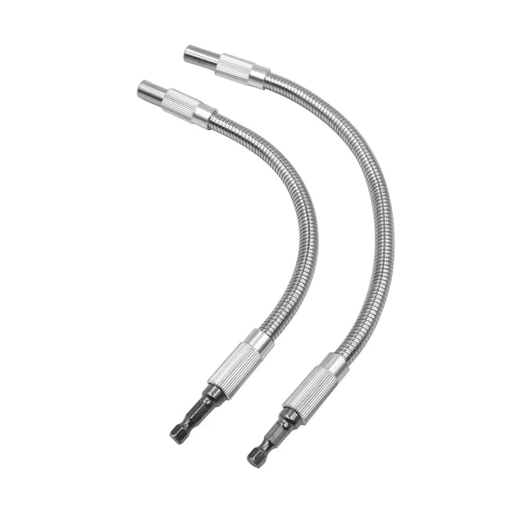 200/300mm Length Bendable Elastic Joint Shaft 1/4 Hex Shank Hex Shank Quick Flexible Drill Bit Extension Screwdriver
200/300mm Length Bendable Elastic Joint Shaft 1/4 Hex Shank Hex Shank Quick Flexible Drill Bit Extension Screwdriver