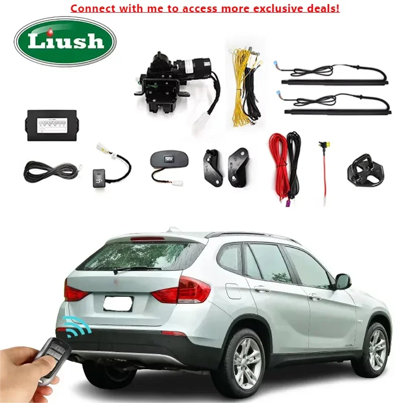 Car Retrofit Parts Intelligent Rear Door Lift Power Liftgate Door Electric Tailgate Kits For BMW X1 E84 With Kick Sensor
Car Retrofit Parts Intelligent Rear Door Lift Power Liftgate Door Electric Tailgate Kits For BMW X1 E84 With Kick Sensor