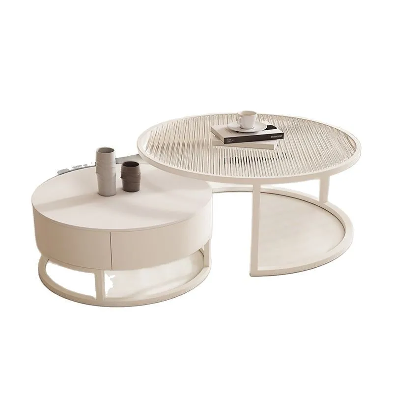 Cream wind rock board coffee table small apartment living room household simple home TV cabinet
Cream wind rock board coffee table small apartment living room household simple home TV cabinet
