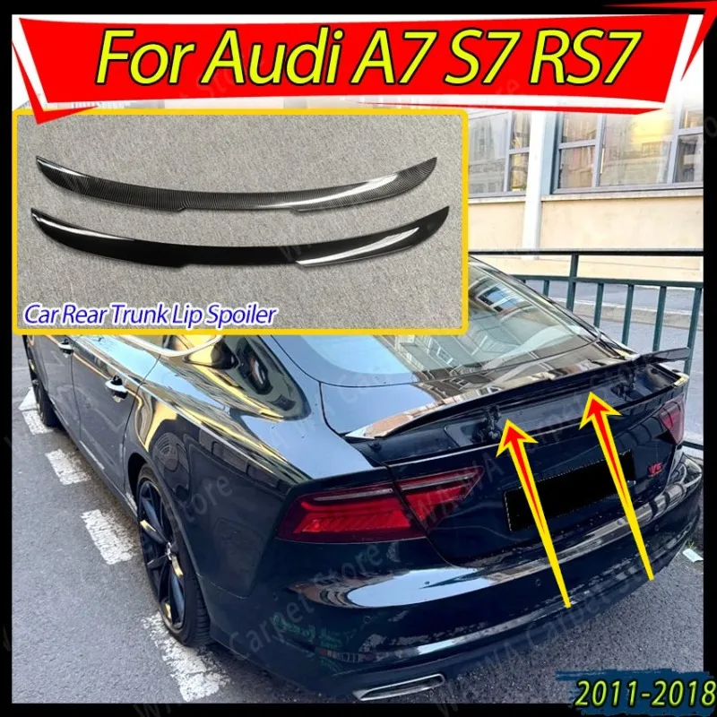 Car Rear Trunk Lip Spoiler For Audi A7 S7 RS7 2011-2018 Rear Trunk Tail Wing Fixed Wind Wing Auto Accessories Body Kit Tuning
Car Rear Trunk Lip Spoiler For Audi A7 S7 RS7 2011-2018 Rear Trunk Tail Wing Fixed Wind Wing Auto Accessories Body Kit Tuning