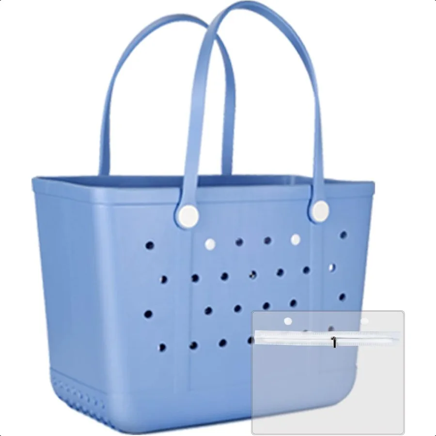 Beach Tote Bag for Women Rubber Beach Bag Waterproof Sandproof Extra Large EVA Tote Bag Boat Bag
Beach Tote Bag for Women Rubber Beach Bag Waterproof Sandproof Extra Large EVA Tote Bag Boat Bag