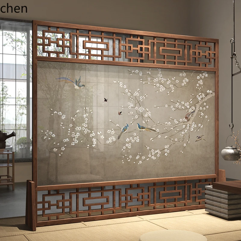 QZT Solid Wood Screen Partition Entrance Blocking Living Room Hotel Tea Room Office Entryway Porch Seat Screen Hollow Out
QZT Solid Wood Screen Partition Entrance Blocking Living Room Hotel Tea Room Office Entryway Porch Seat Screen Hollow Out