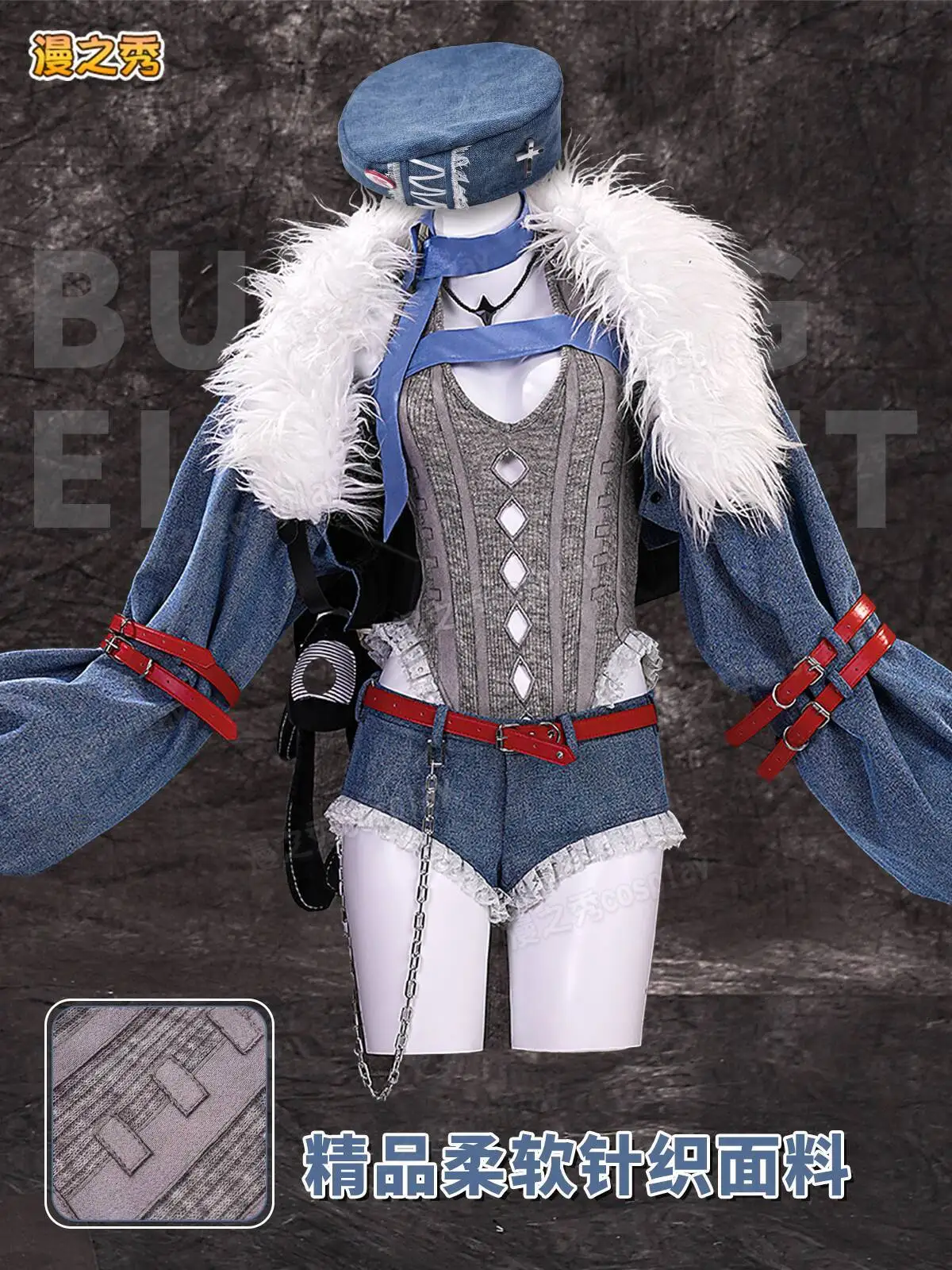 Ayanami Rei Cosplay Costume Cute Bud Elephant Figure Same Style Cosplay Costume EVA Neon Genesis Evangelion Full Set for Women
Ayanami Rei Cosplay Costume Cute Bud Elephant Figure Same Style Cosplay Costume EVA Neon Genesis Evangelion Full Set for Women