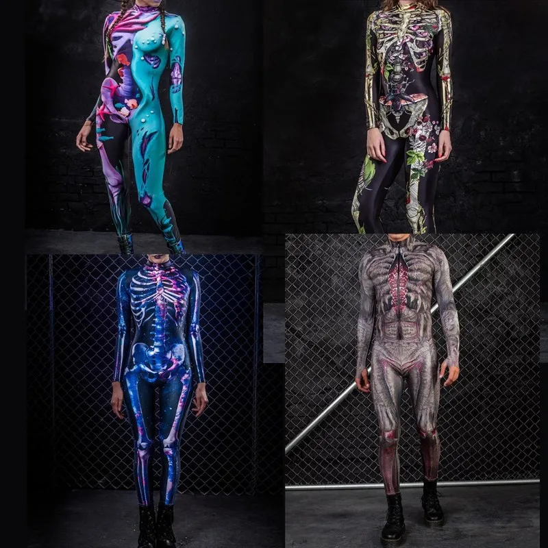 Unisex Cyber Punk 3D Digital Printing Carnival Halloween Party Role Play Outfit Women Men Holiday Cosplay Costume Bodysuit
Unisex Cyber Punk 3D Digital Printing Carnival Halloween Party Role Play Outfit Women Men Holiday Cosplay Costume Bodysuit