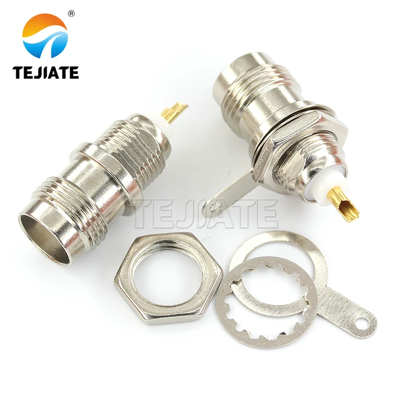 1PCS TNC-KY 50ohm RF Coaxial Connector Female Links the Front-panell Electric Outlet Connector
1PCS TNC-KY 50ohm RF Coaxial Connector Female Links the Front-panell Electric Outlet Connector