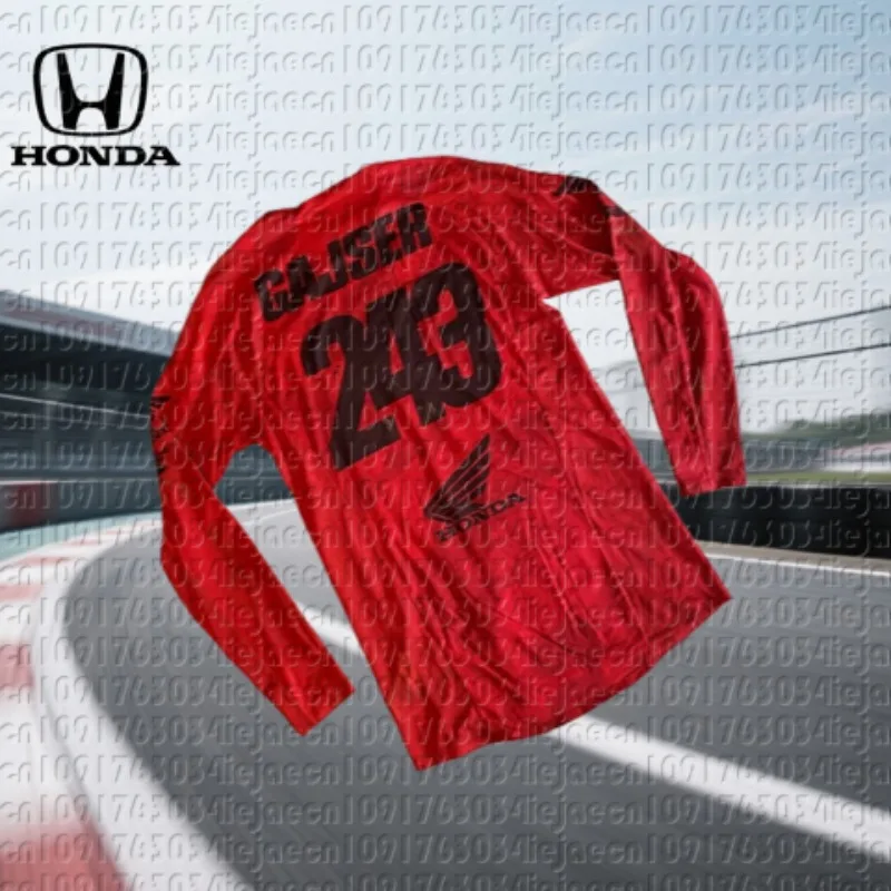 Honda Motorcycle Jersey Long Sleeve Breathable Riding Shirt For Dirt Bike Mountain Racing T-Shirt Comfortable Daily Gear #243
Honda Motorcycle Jersey Long Sleeve Breathable Riding Shirt For Dirt Bike Mountain Racing T-Shirt Comfortable Daily Gear #243