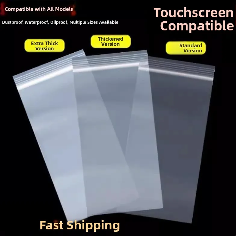 Утолщенная прозрачная пылезащитная сумка для телефона, одноразовый защитный чехол для сенсорного экрана, водонепроницаемая маслостойкая сумка для медсестер в больнице
Утолщенная прозрачная пылезащитная сумка для телефона, одноразовый защитный чехол для сенсорного экрана, водонепроницаемая маслостойкая сумка для медсестер в больнице