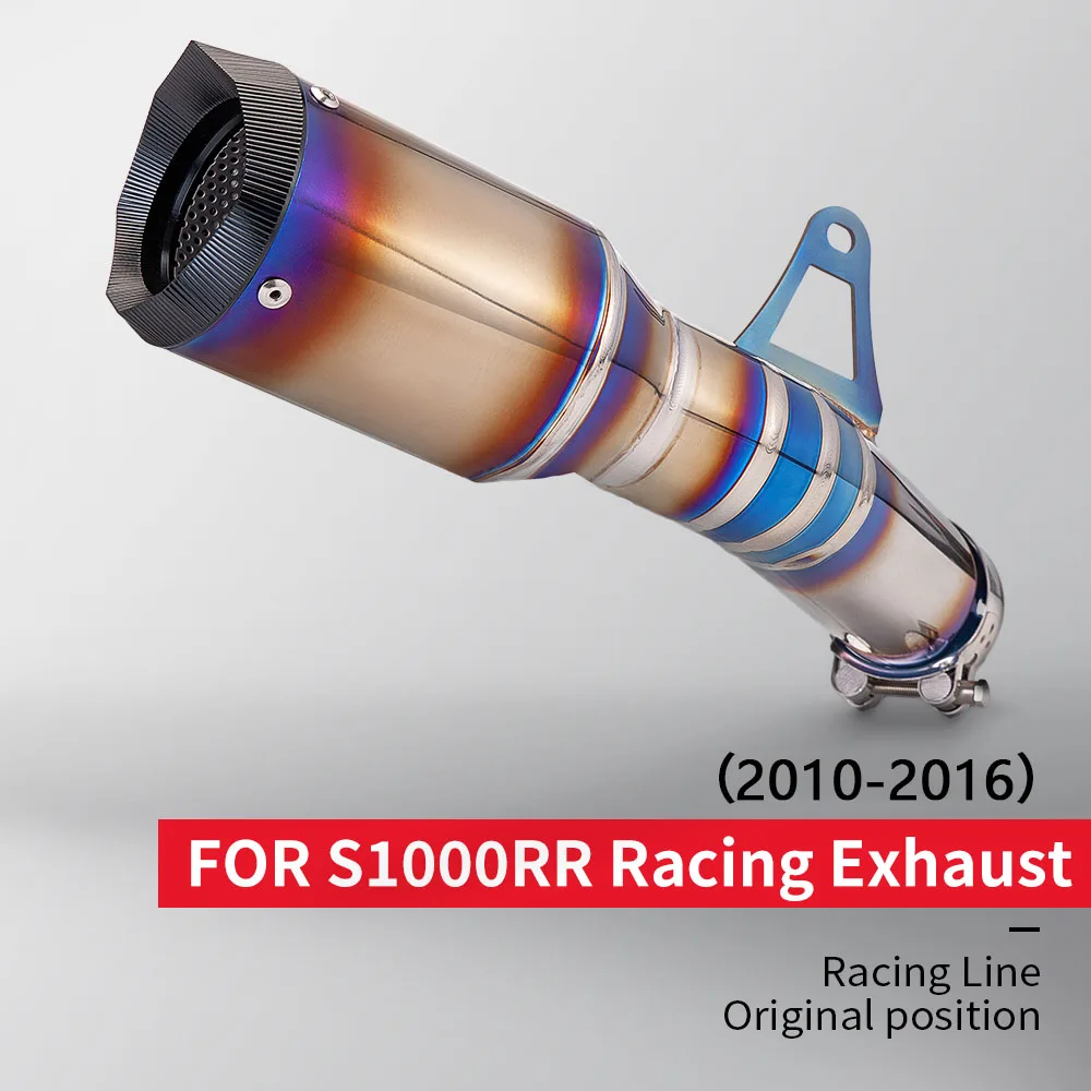 Motorcycle Exhaust Escape System Link Pipe For Muffler Silencer Slip On For BMW S1000RR S1000R 2010-2016
Motorcycle Exhaust Escape System Link Pipe For Muffler Silencer Slip On For BMW S1000RR S1000R 2010-2016