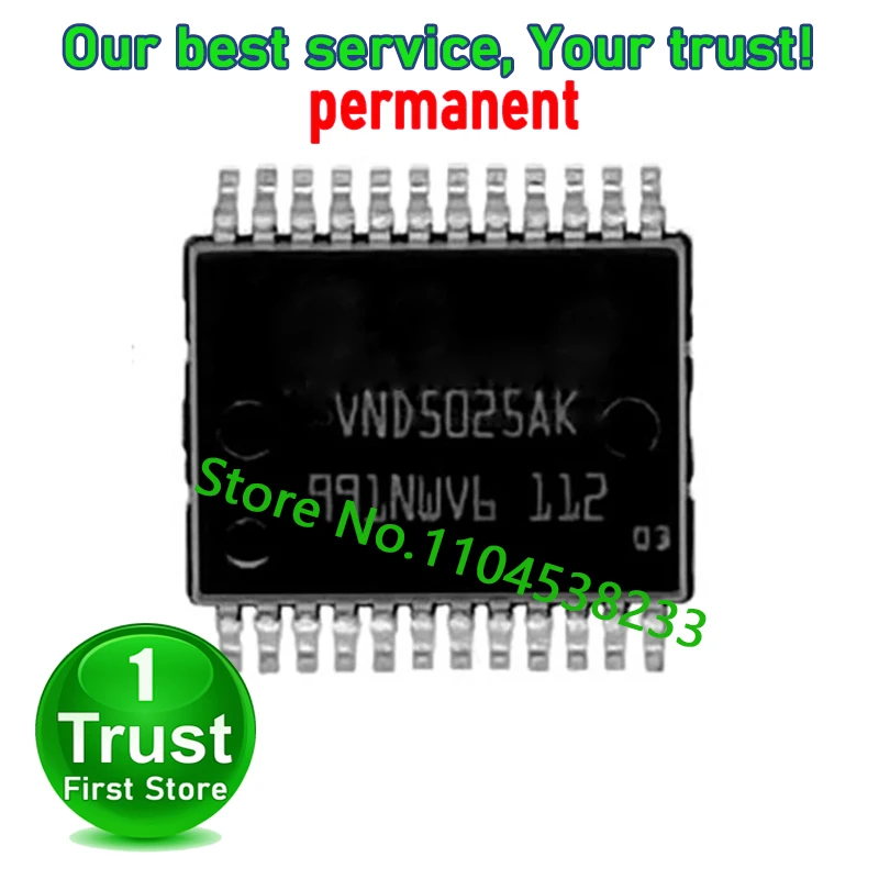 VND5025AK VND5025 10шт SSOP24 VND5E050 VND5E050MK VND830AEPTR-E VND830AEP VNQ5E050 VNQ5E050AK VNQ5E050MK
VND5025AK VND5025 10шт SSOP24 VND5E050 VND5E050MK VND830AEPTR-E VND830AEP VNQ5E050 VNQ5E050AK VNQ5E050MK