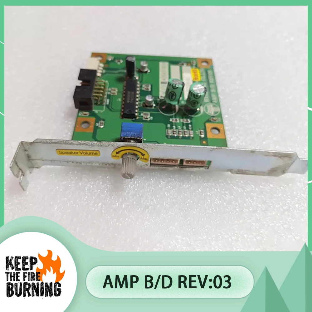 AMP B/D REV:03 Industrial Control Motherboard P/N:210108-01 723359-01
AMP B/D REV:03 Industrial Control Motherboard P/N:210108-01 723359-01