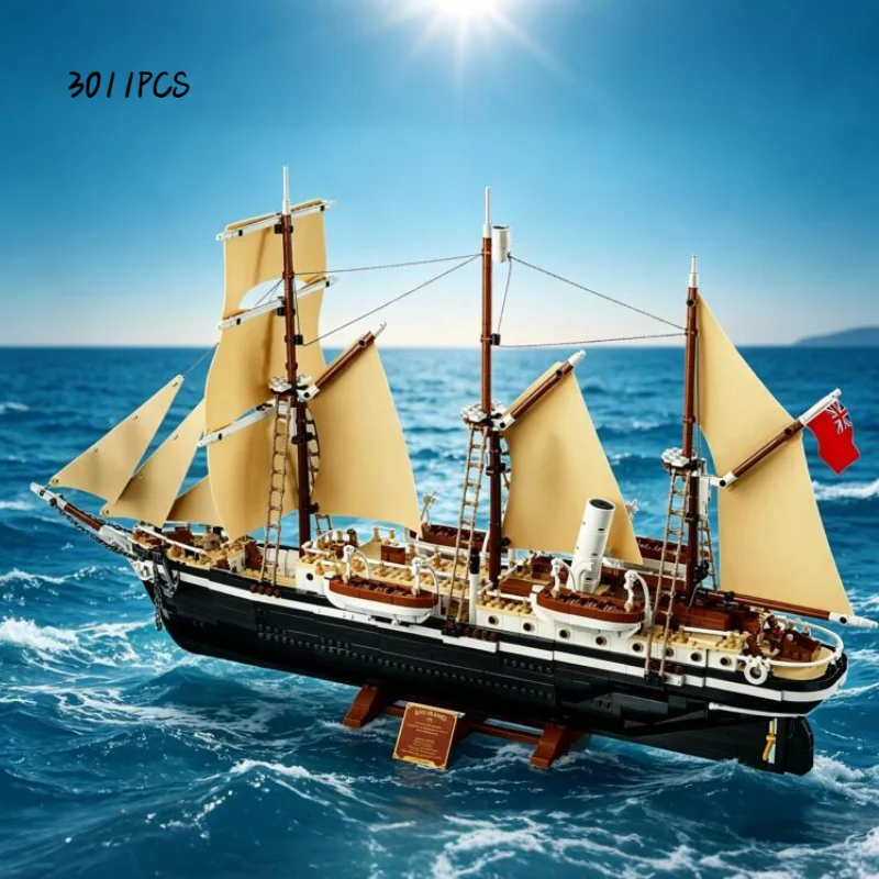 In Stock 3011PCS Shackleton Ship MOC 10335 Building Blocks DIY Resistance Assembling Bricks Toys For Holiday New Year's Gifts
In Stock 3011PCS Shackleton Ship MOC 10335 Building Blocks DIY Resistance Assembling Bricks Toys For Holiday New Year's Gifts