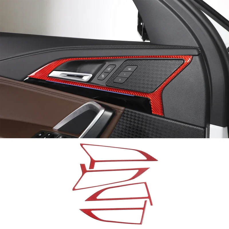 For BMW X1 IX1 U10 U11 2023-2024 Car Door Inner Handle Frame Sticker Trim Soft Carbon Fiber Interior Accessories
For BMW X1 IX1 U10 U11 2023-2024 Car Door Inner Handle Frame Sticker Trim Soft Carbon Fiber Interior Accessories