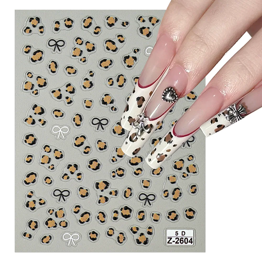 Wholesale Discount Customizable Winter Leopard Print 3D Nail Art Stickers Multitudinous Patterned Embossed Applique
Wholesale Discount Customizable Winter Leopard Print 3D Nail Art Stickers Multitudinous Patterned Embossed Applique