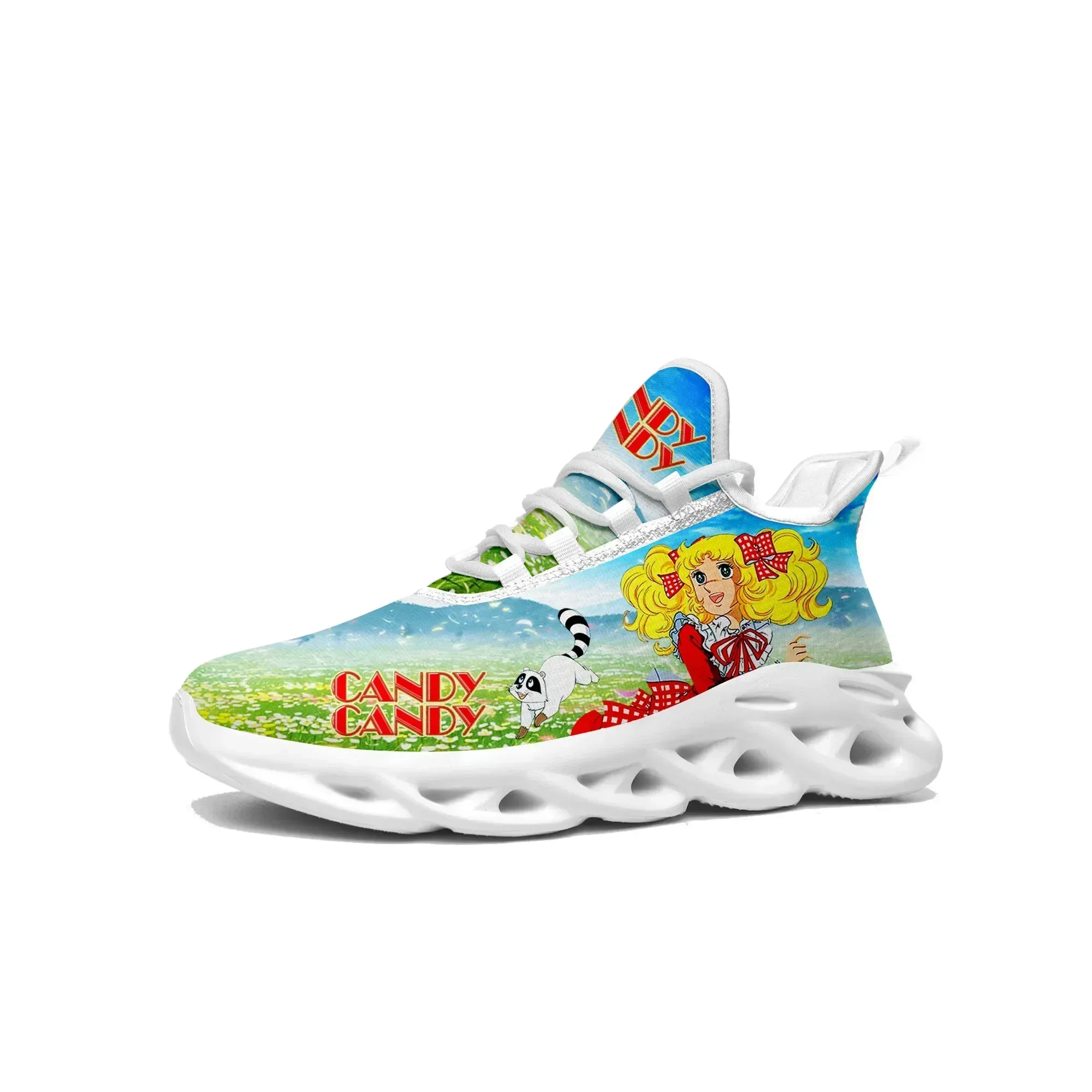 Candy Candy Flats Sneakers Mens Womens Sports Running Shoes High Quality Classic Cartoon Custom Lace Up Mesh Footwear
Candy Candy Flats Sneakers Mens Womens Sports Running Shoes High Quality Classic Cartoon Custom Lace Up Mesh Footwear