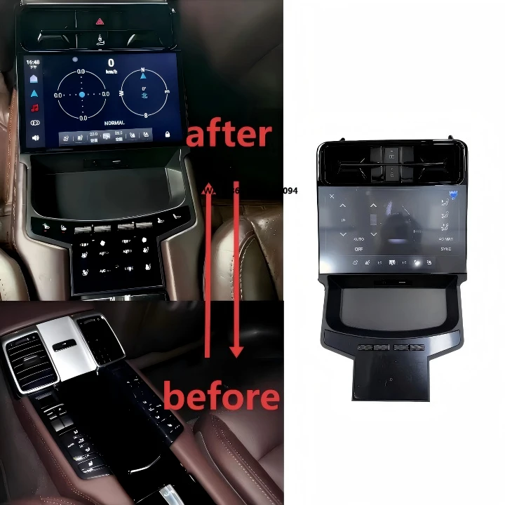 Android Smart System Built-in FM Transmitter CarPlay Dashboard Mounted Rear Air Conditioning Control Split Screen for
Android Smart System Built-in FM Transmitter CarPlay Dashboard Mounted Rear Air Conditioning Control Split Screen for