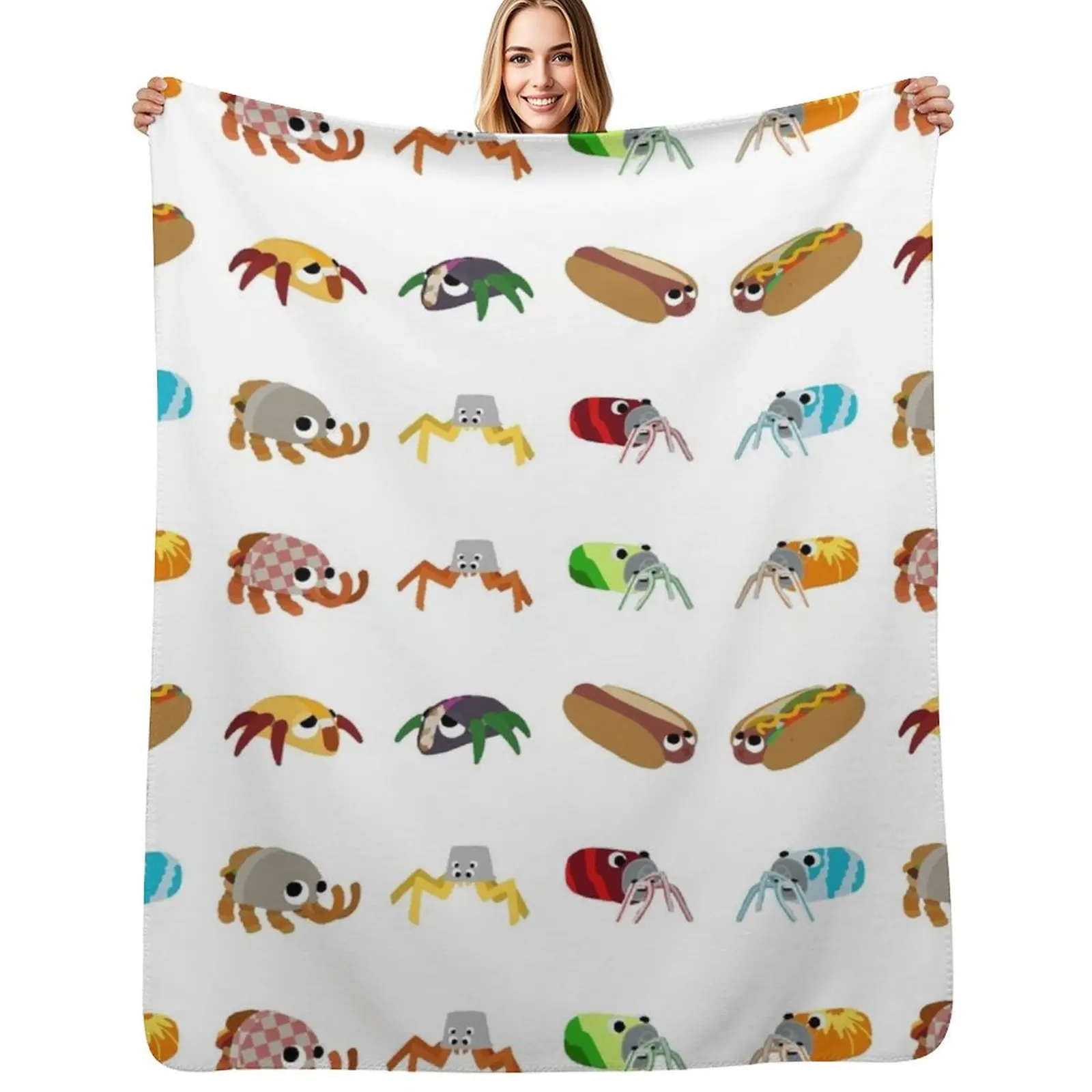 Bugsnax - Fast Food Pack Throw Blanket Fashion Sofas Single Luxury Throw Blanket
Bugsnax - Fast Food Pack Throw Blanket Fashion Sofas Single Luxury Throw Blanket