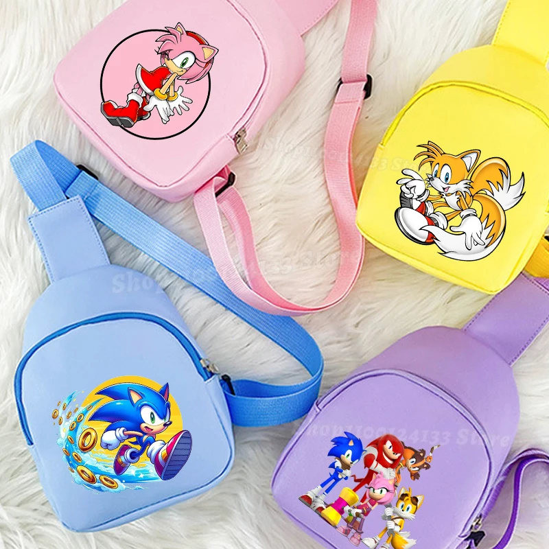 Soniced Mobile Phone Shoulder Bag Cute Anime Canvas Print PU Leather Chest Pack Girl's Street Casual Small Crossbody Bag Kawaii
Soniced Mobile Phone Shoulder Bag Cute Anime Canvas Print PU Leather Chest Pack Girl's Street Casual Small Crossbody Bag Kawaii