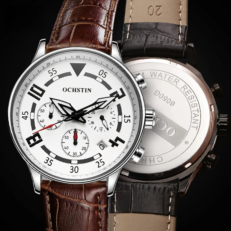 Спортивные кварцевые часы для отдыха, новые популярные мужские часы, модные деловые настольные кожаные водонепроницаемые кварцевые часы
Спортивные кварцевые часы для отдыха, новые популярные мужские часы, модные деловые настольные кожаные водонепроницаемые кварцевые часы